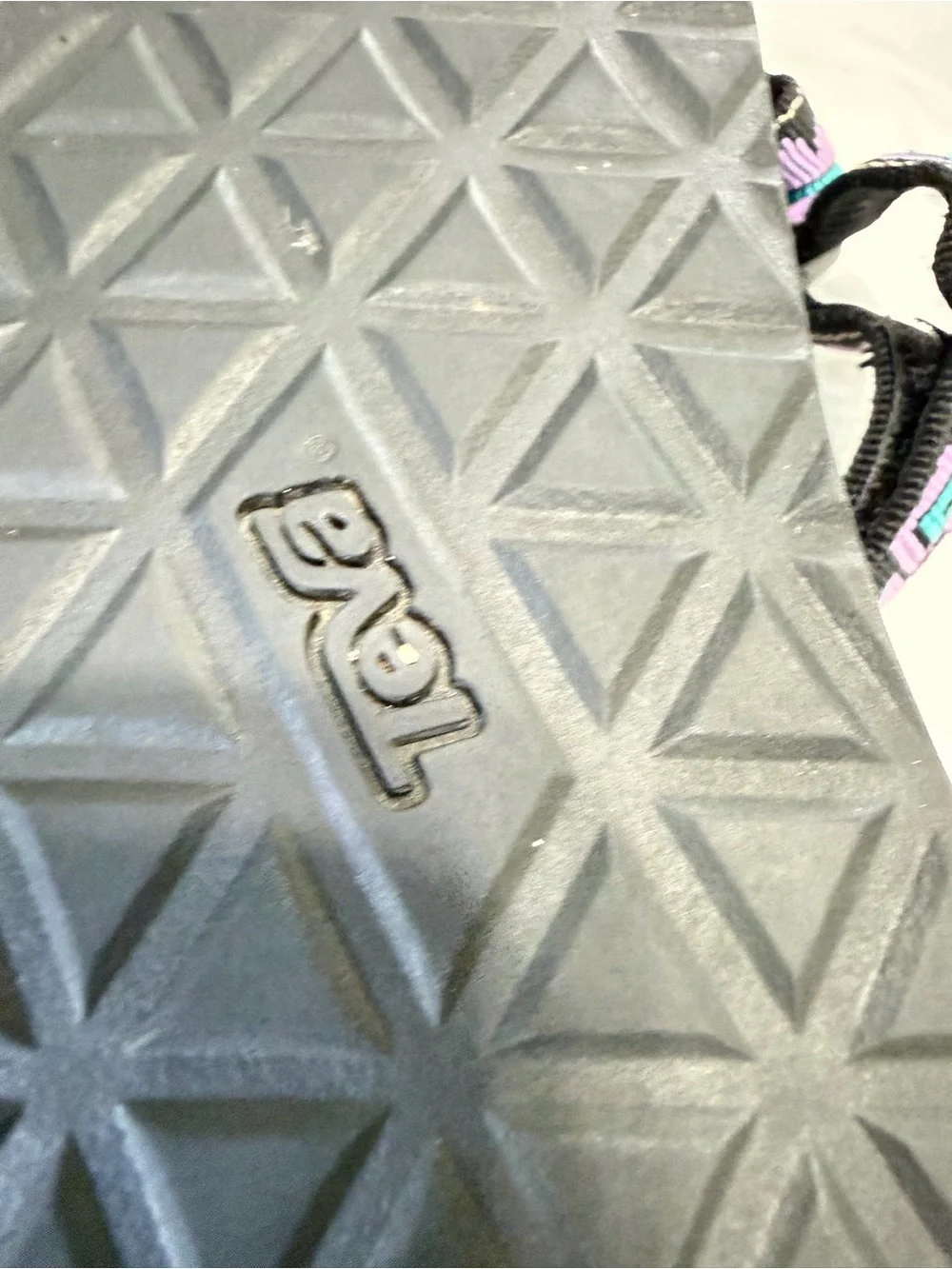 Teva Midform Universal Platform Sandals Womens 9 Black Purple Teal gorpcore